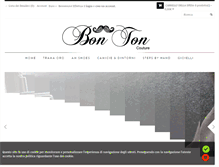 Tablet Screenshot of bontoncouture.com